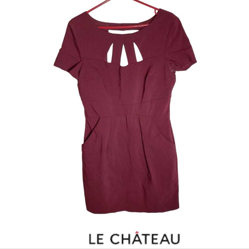 Le Chateau Cut Out Dress